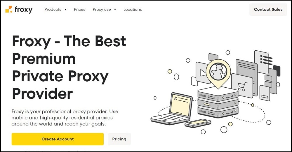 Froxy Homepage