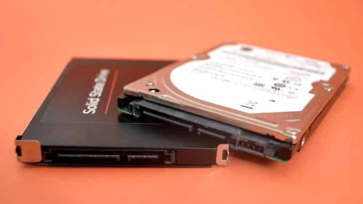 Use a solid-state hard disc