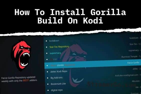 How To Install Gorilla Build On Kodi