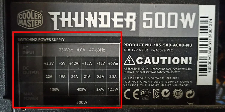 Can I Check My PSU Wattage Without Opening My Computer