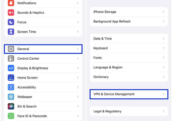 VPN and Device Management